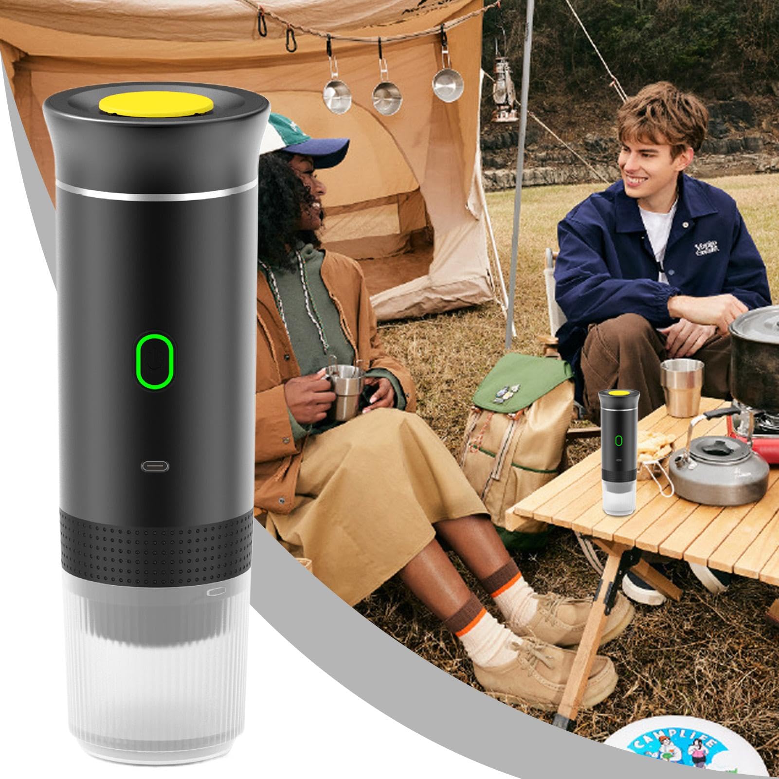 de viaje, de viajes eléctrica | Gadgets de viaje, dispositivo de cerveza profesional recargable para caminatas para acampar RV