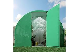 HOWE 20x10x7 FT Large Walk-in Greenhouse for Outdoors