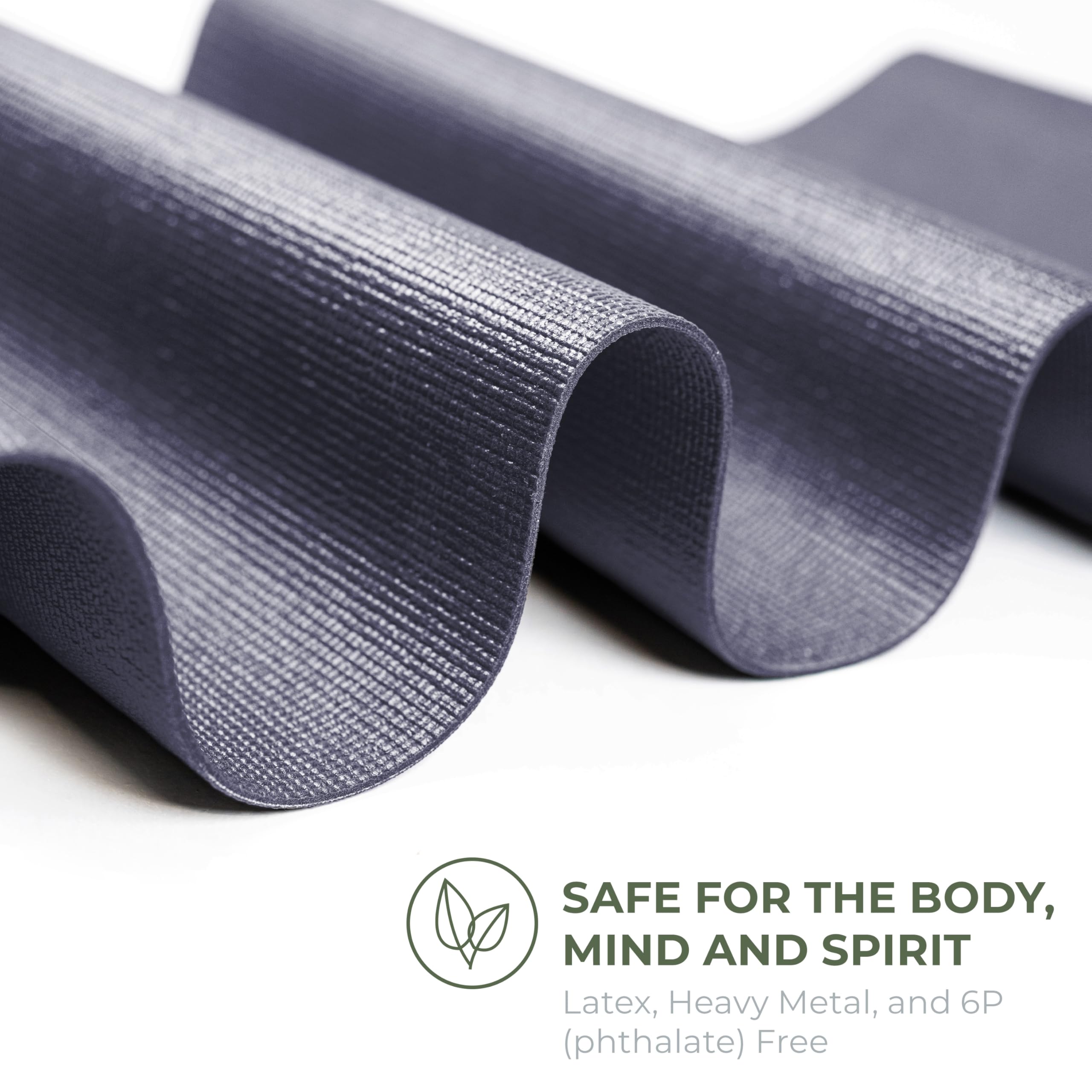 Explore - Rollo de esterilla de yoga, 24 pulgadas x 100 pies, tapete de ejercicio de 4 mm de grosor, antideslizante, para entrenamiento en casa y fitness, antidesgarros, corta hasta 17
