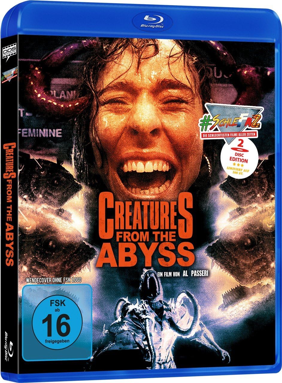 Creatures from the Abyss película Blu-ray edición limitada de 500 copias con libreto exclusivo