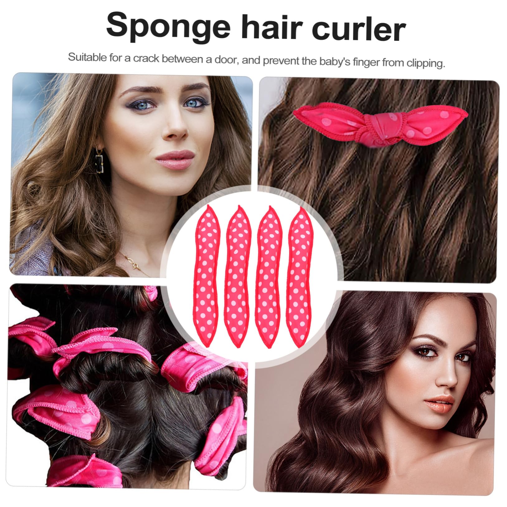 MAGICLULU 3 Sets Schwammkissen-lockenwickler Hitzefreie Lockenwickler Für Kurzes Mittellanges Haar Lockenwickler-set 19 Stück * 3