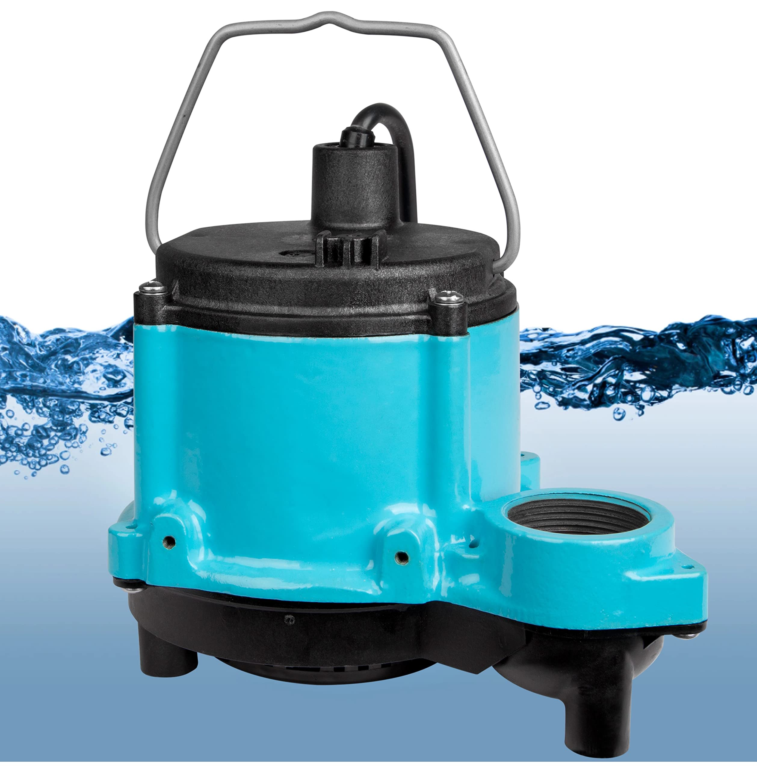 Little Giant 6CIMR 115Volt, 1/3 HP, 2750 GPH Manual Submersible Sump