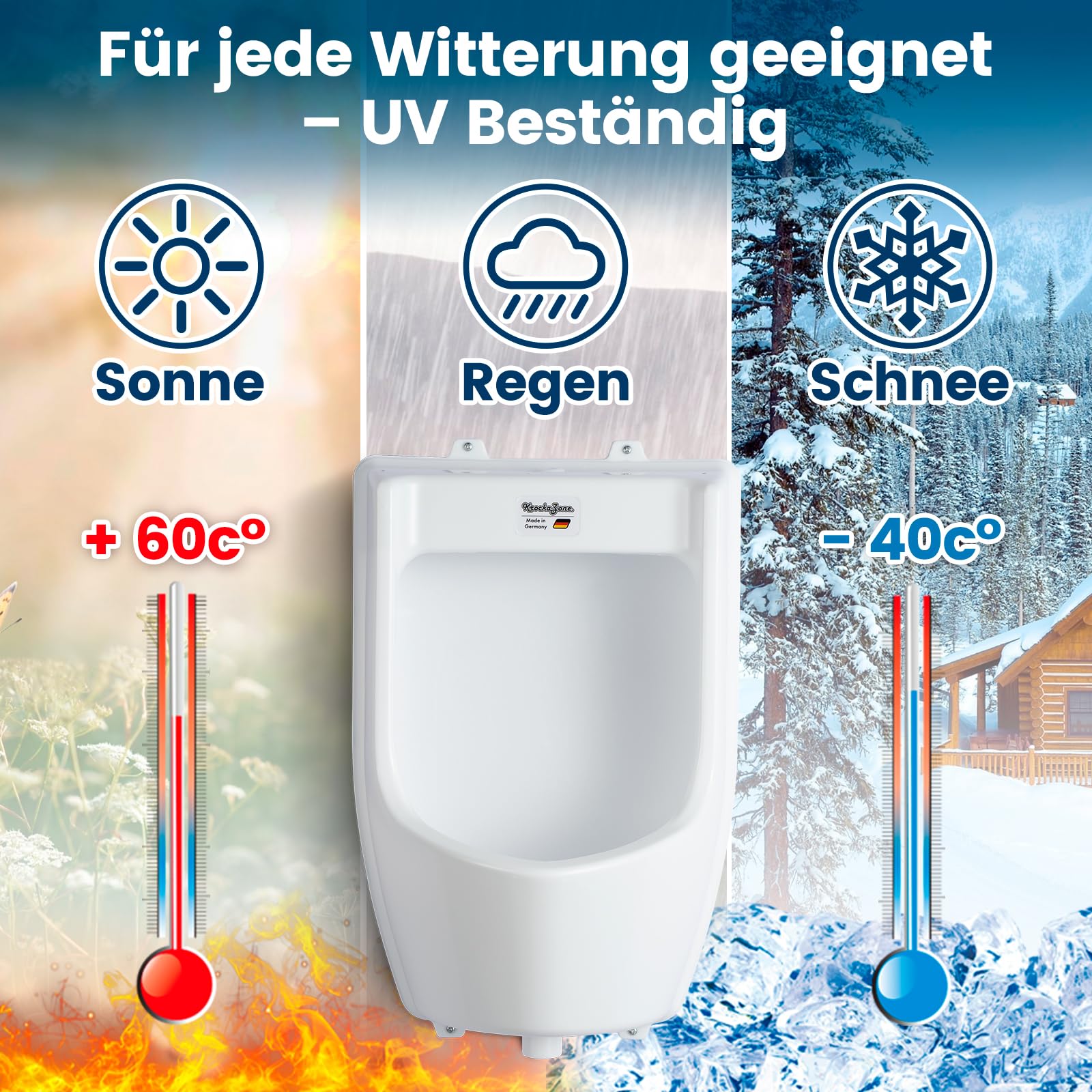 Pisuar z tworzywa sztucznego z wężem, sitkiem do pisuaru i akcesoriami – męski zestaw WC dla mężczyzn stojący toaleta miska pisuaru, plastikowy ścienny pisuar do ogrodu, toalety, domu, na kemping