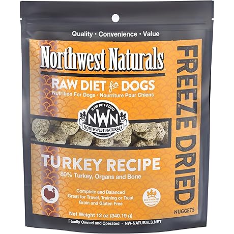 Northwest Naturals Freeze-Dried Turkey Dog Food: Healthy, Limited Ingredients