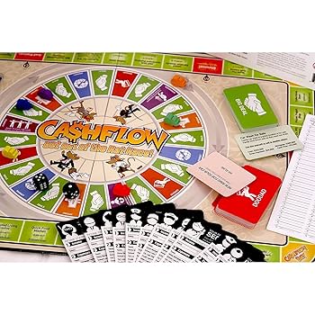 CASHFLOW Board Game - ENGLISH Edition - Investing Game