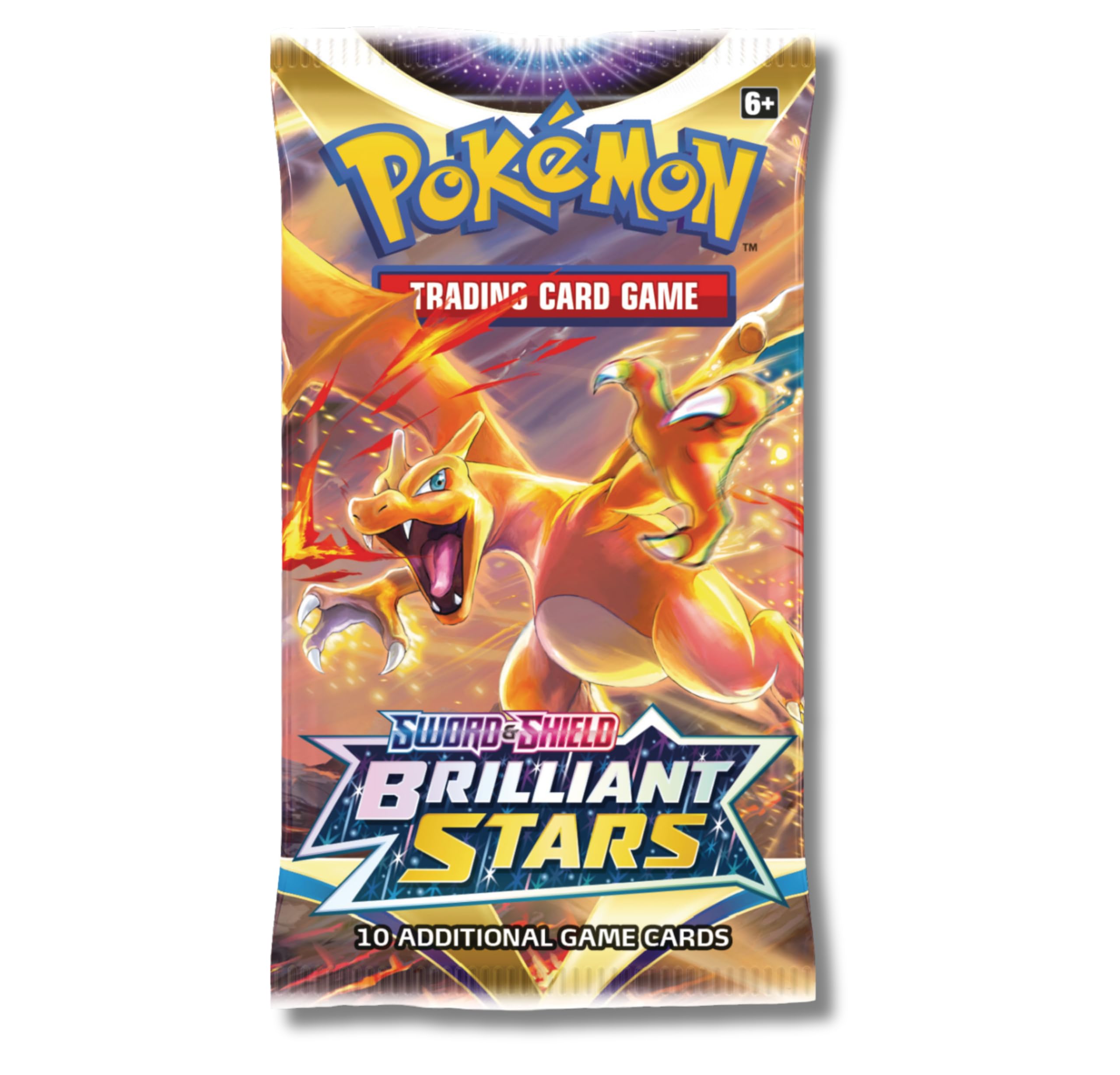 Pokemon Sword And Shield Brilliant Stars Booster Pack Charizard | Desertcart Aruba Pokemon Sword And Shield Brilliant Stars Booster Pack Charizard | Desertcart Aruba