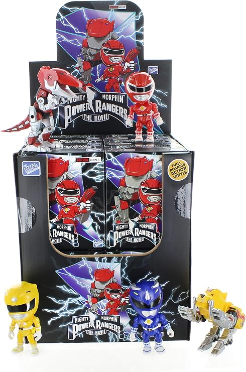 The Loyal Subjects Mighty Morphin Power Rangers Blind Box Vinyl Figures | Contains 1 Fully Posable Random Power Rangers Movie Figure | Wave 2