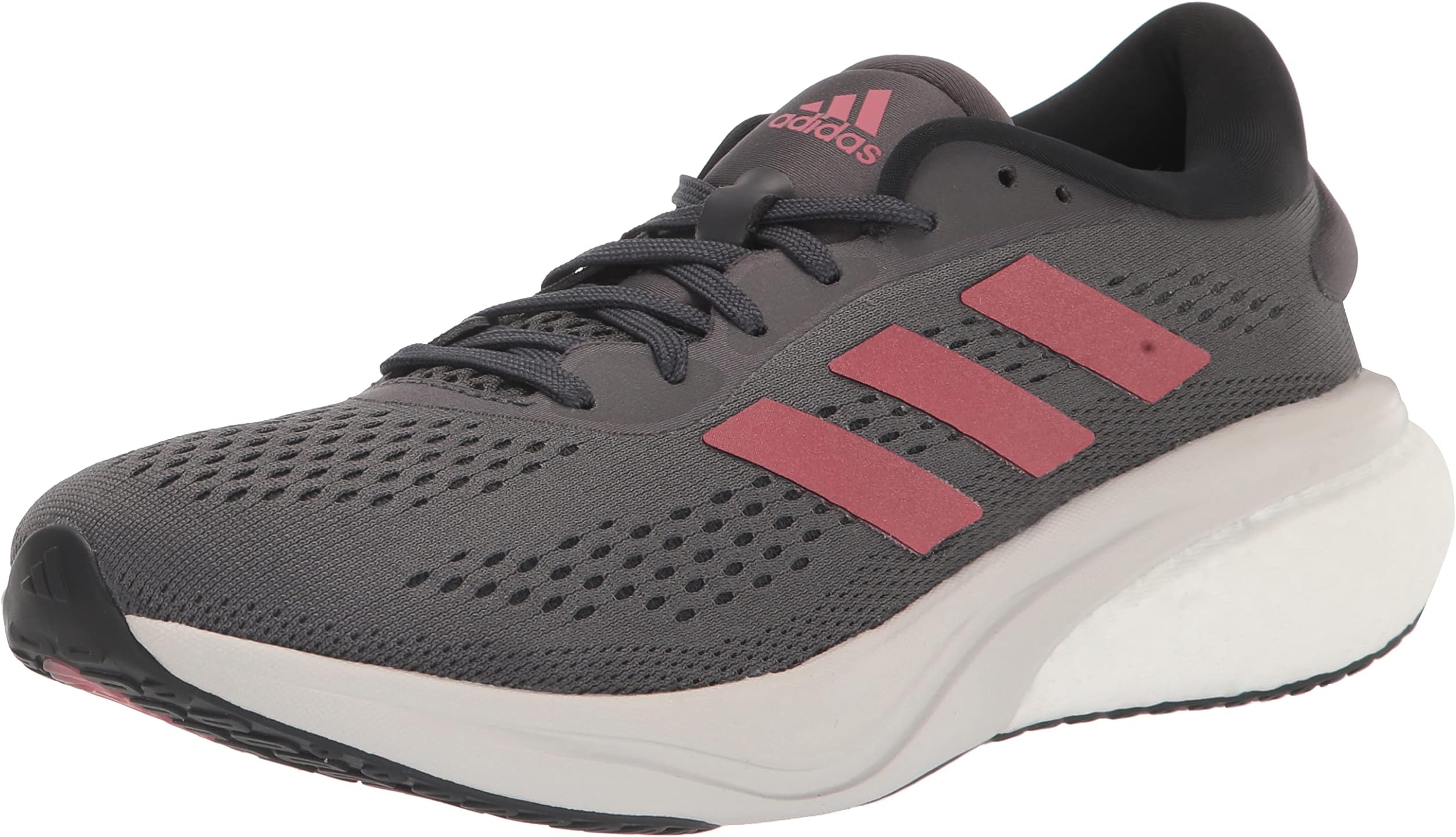 adidas red running shoes womens