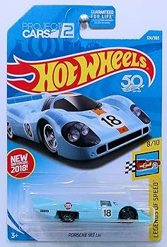 【Hot Wheels】限定 Porsche 917 Real Riders HWOTD // Real Riders: PORSCHE 917K – ORANGE TRACK DIECAST