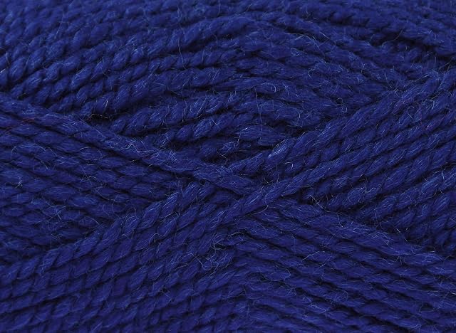 King Cole Big Value Chunky Knitting Yarn 100% Acrylic Wool 100g Ball (Navy - 550)