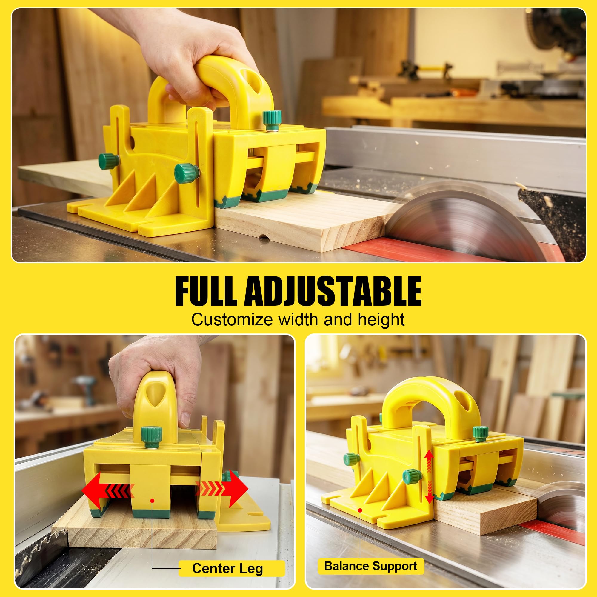 Table Saw Push Block - Kickback Prevention -5 Table Saw Push Block - Kickback Prevention -5