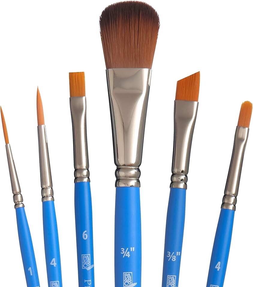 watercolor mop brushes