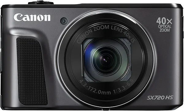 Canon PowerShot SX720 HS (Black) (Renewed)