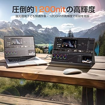 訳があり❣️16インチ ディスプレイ 4k モバイルモニター Amazon.co.jp: モバイルモニター CNBANAN 16インチ 4K解像度
