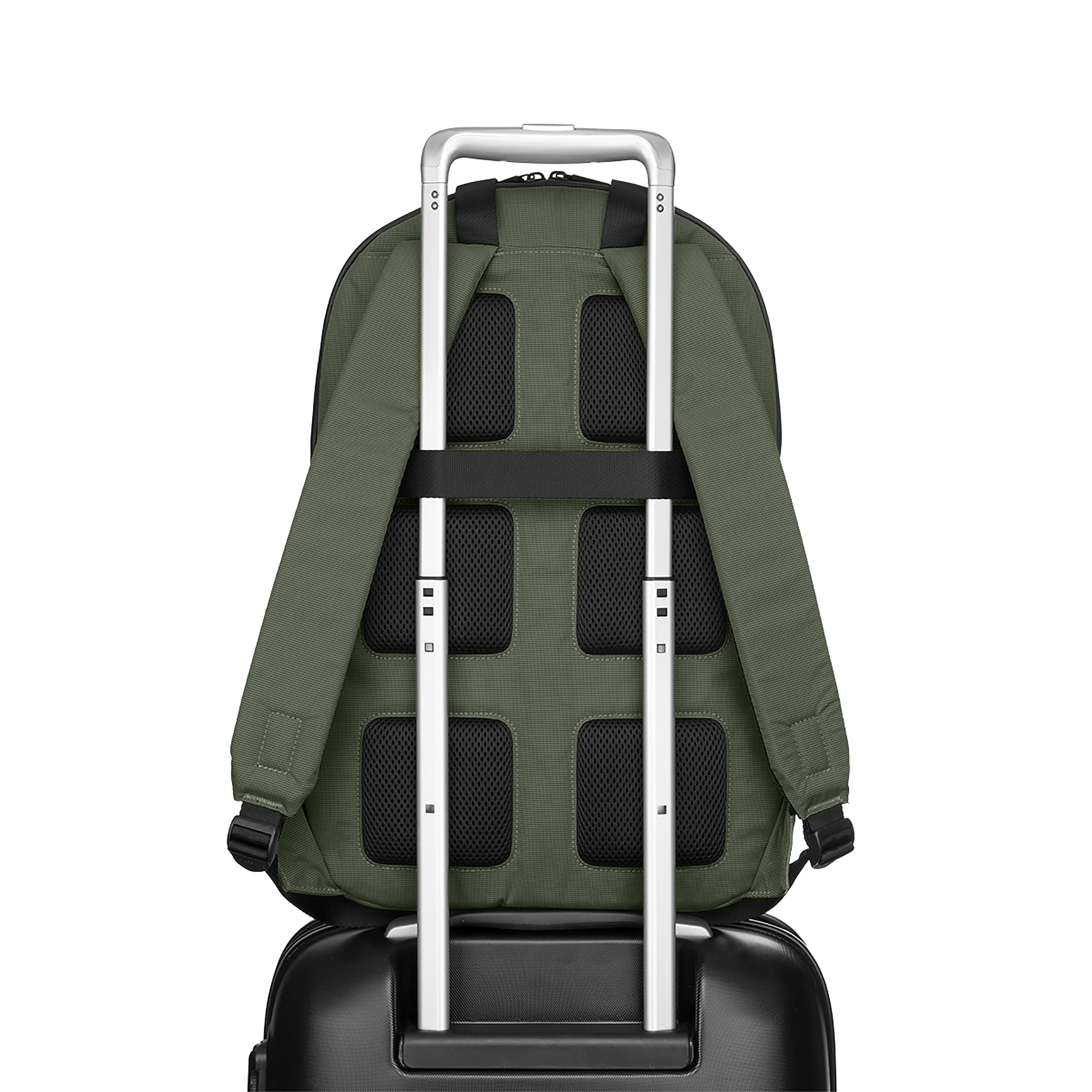 Moleskine Zaino Collezione Metro, Zaino per PC compatibile con Tablet, Laptop iPad fino a 15" con Comparto Dedicato, Unisex, Dimensioni 31 x 47 x 13 cm, Colore Verde