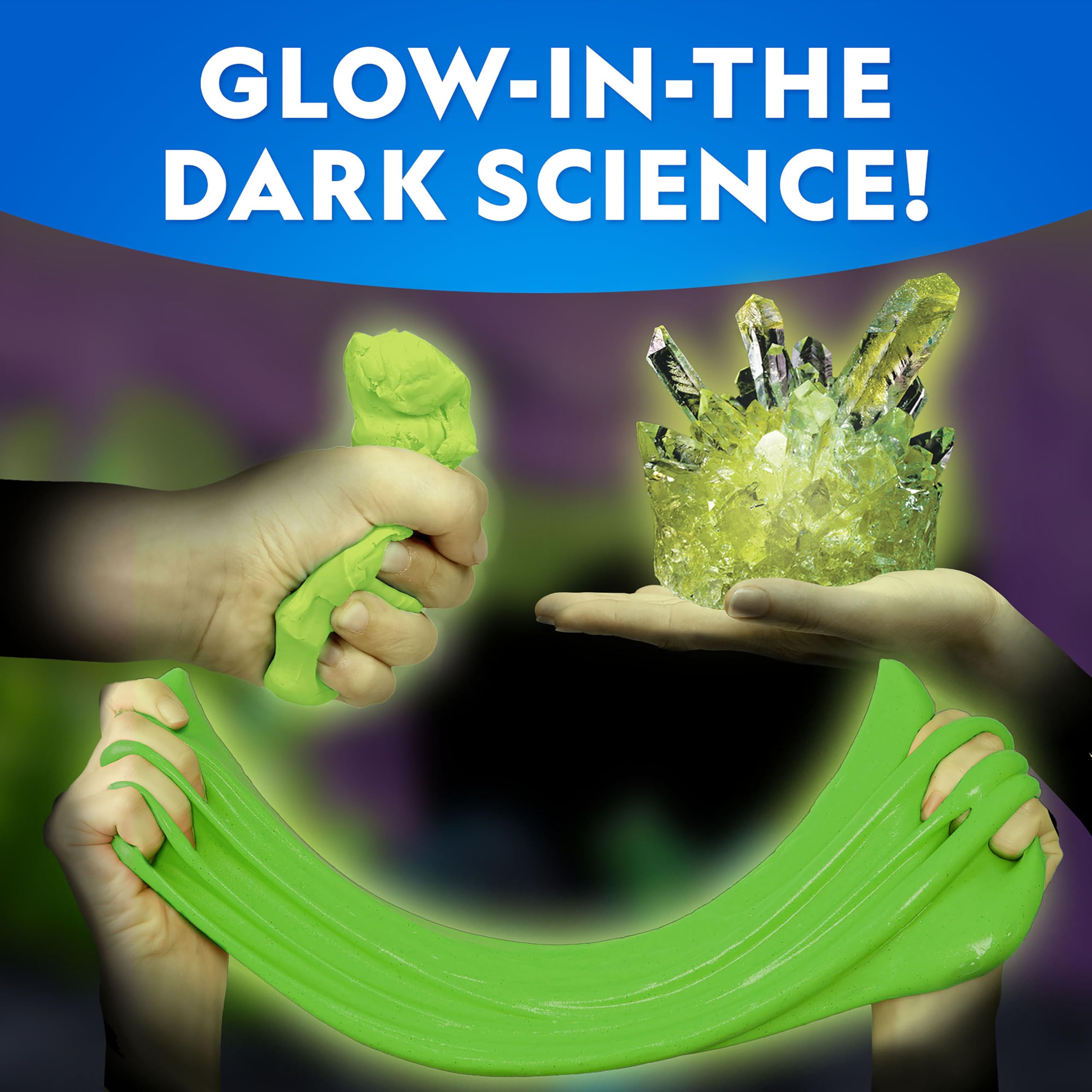Snapklik.com : NATIONAL GEOGRAPHIC Mega Science Kit - Glow In The Dark Lab