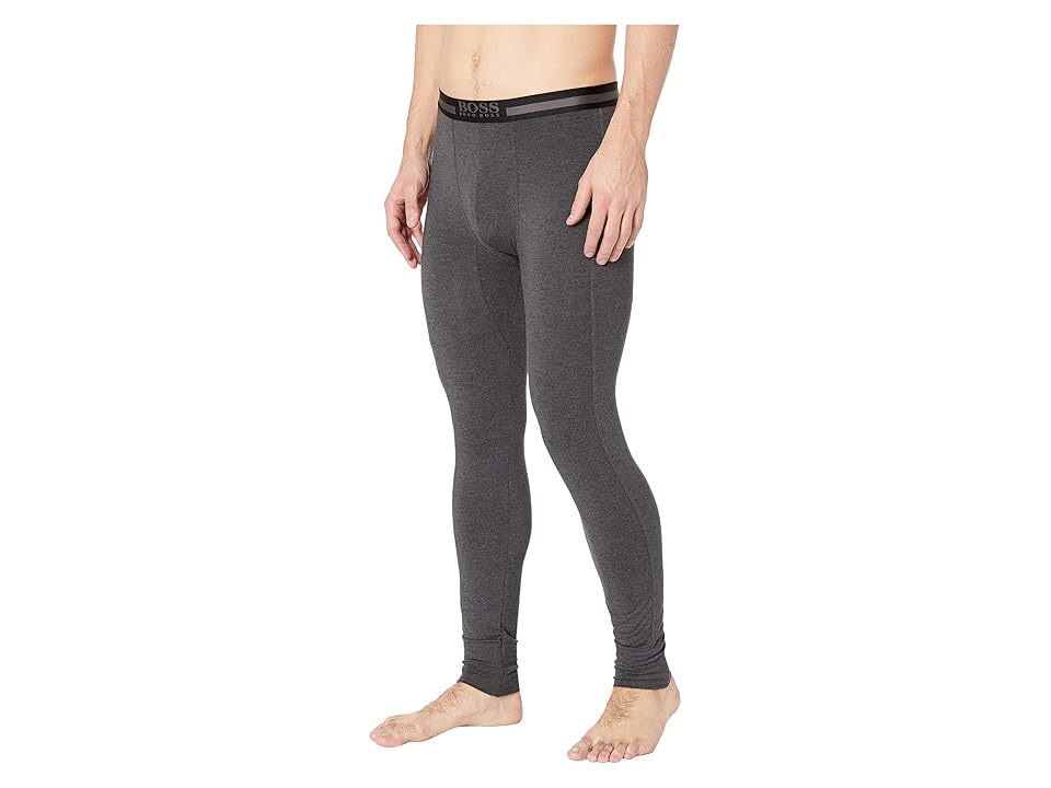 

BOSS Hugo Boss Long John Thermal+ (Charcoal Grey) Men's Pajama, Gray