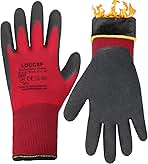 2 Pairs Winter Work Gloves for Men and Women, Freezer Gloves for Work Below Zero, Thermal Insulated, Super Grip
