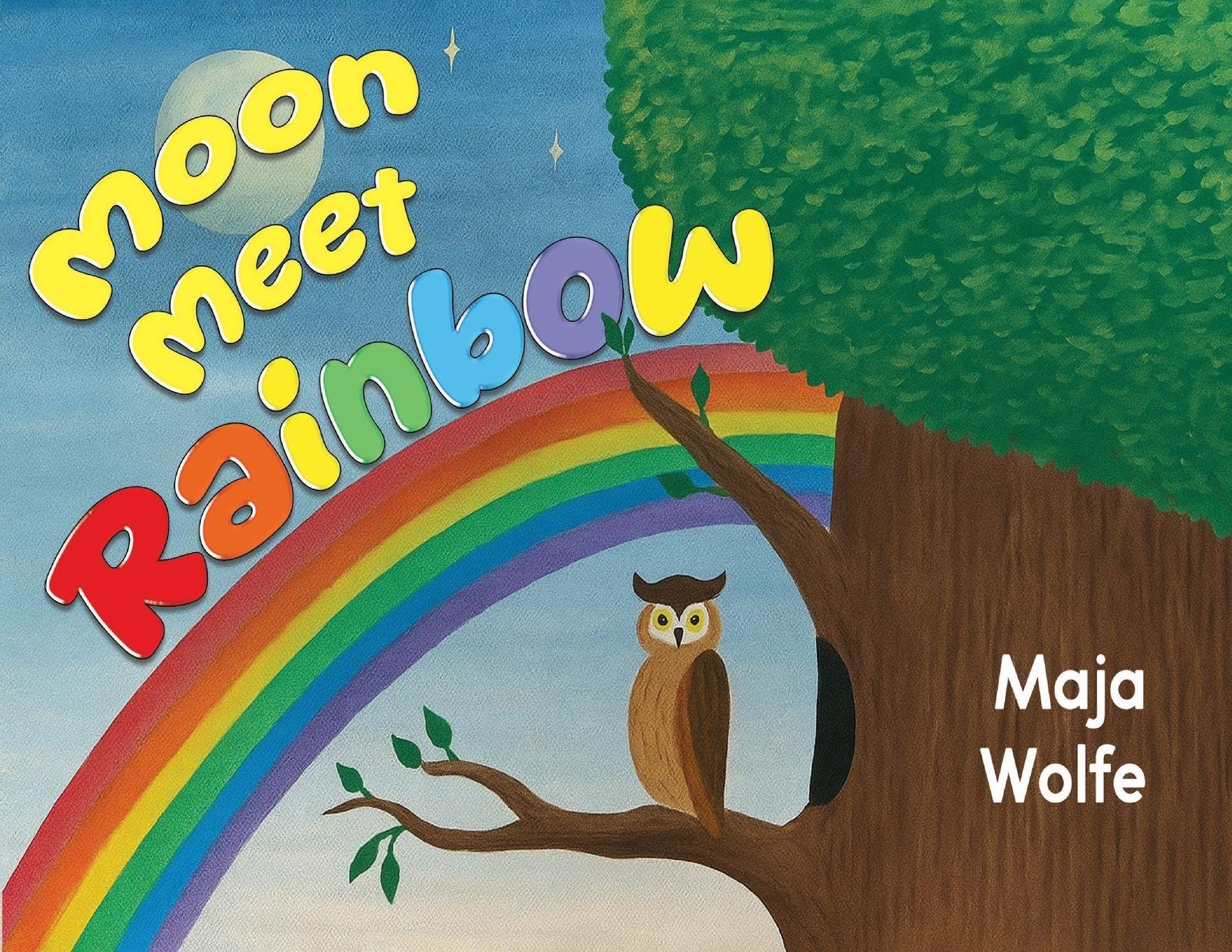 Moon Meet Rainbow
