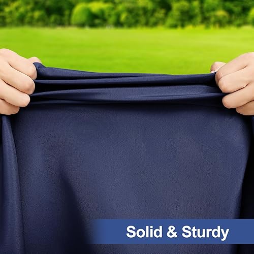 Miniatura 4 de homing Rectangle Table Cloth Cover, Waterproof Polyester Elastic Fitted Tablecloth, Fits for 6 Foot Folding Tables, Washable Table Protector for