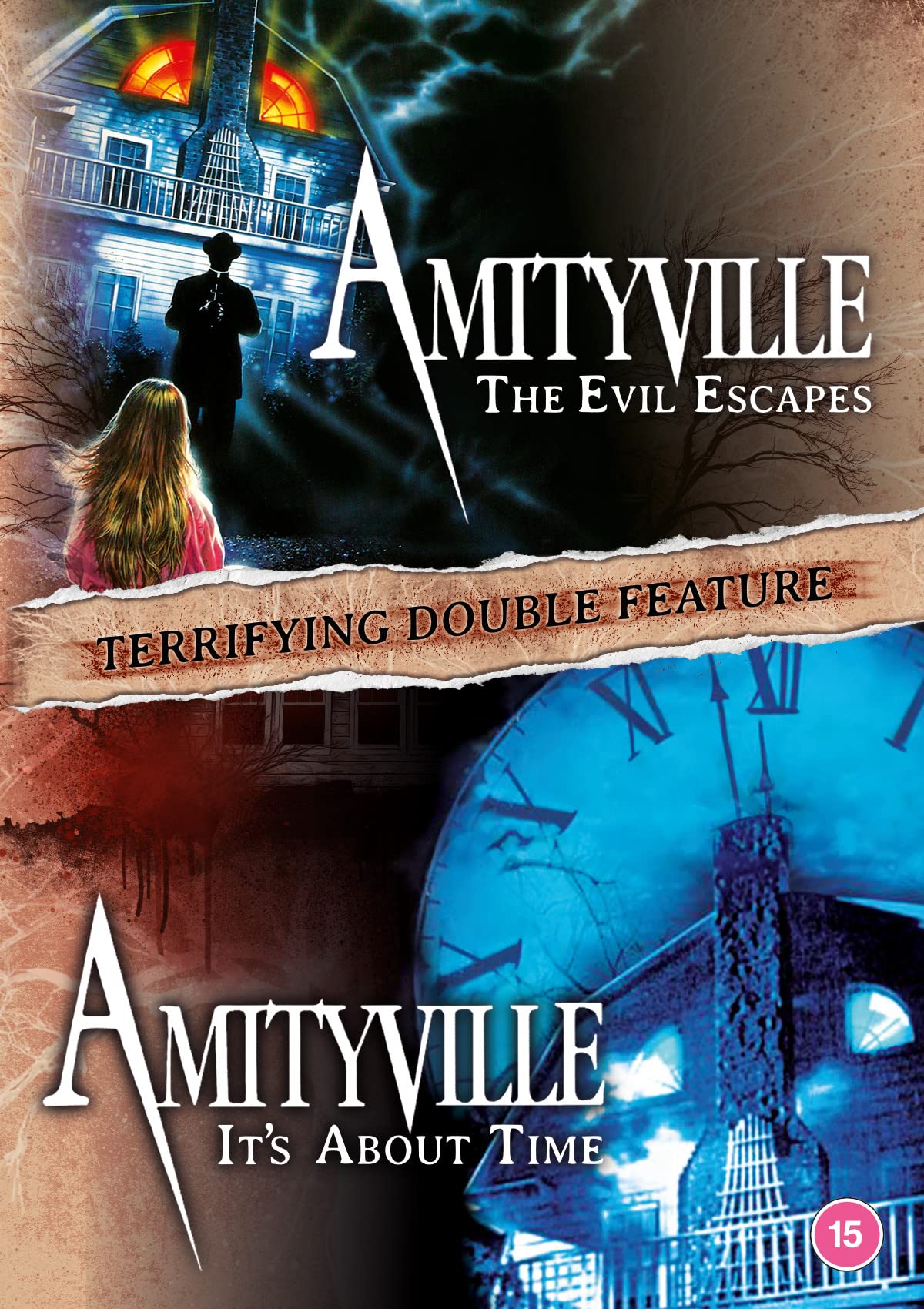 Amityville Horror: The Evil Escapes / Amityville 1992: It's About Time [DVD]