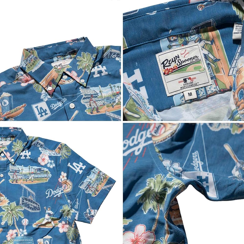 ♡MLB x レインスプーナー アロハシャツ♡ドジャース　大谷翔平SPOONER ♡MLB x レインスプーナー アロハシャツ♡ドジャース 大谷翔平