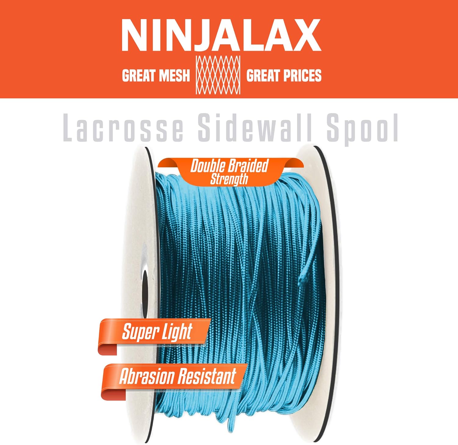 Ninjalax Lacrosse Sidewall Stringing Spool - 300 feet : Sports & Outdoors