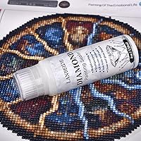Vista 6 de LANBEIDE Paquete de 2 Sellador para Pintura de Diamantes 240ML, Sellador de Pegamento para Arte de Pintura de Diamantes 5D Efecto de Retención