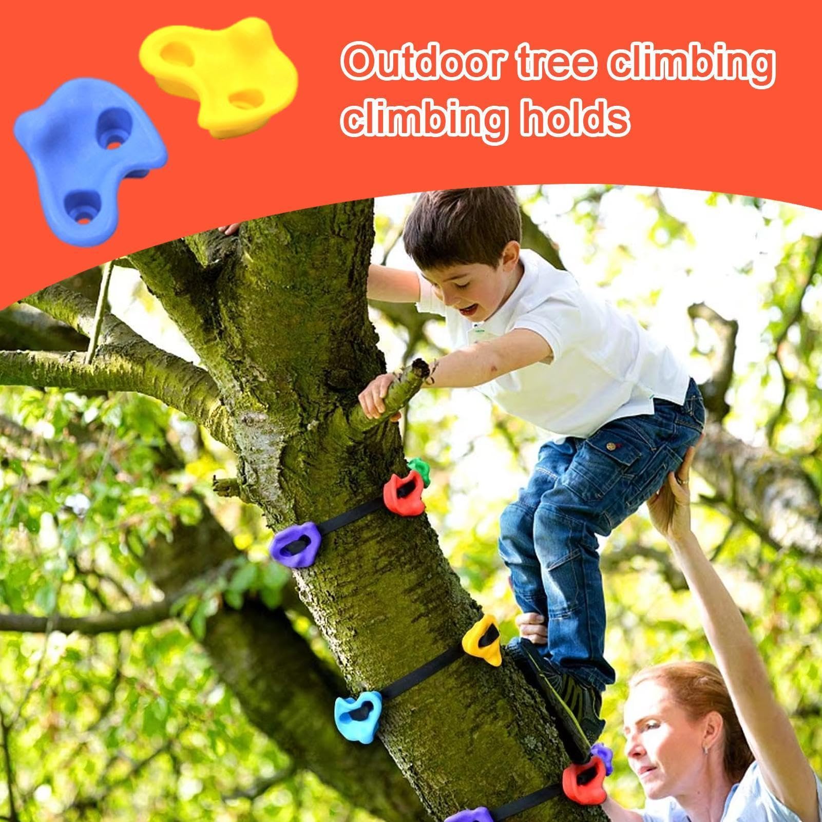 Presas de escalada para niños Escalones Y Engranajes Infantiles