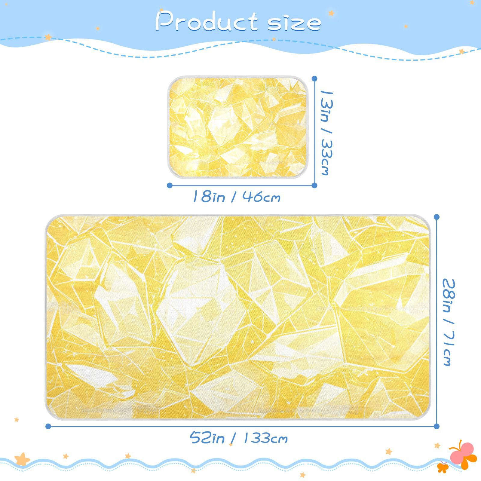 Cooling Baby Waterproof Crib Mattress Cover 28