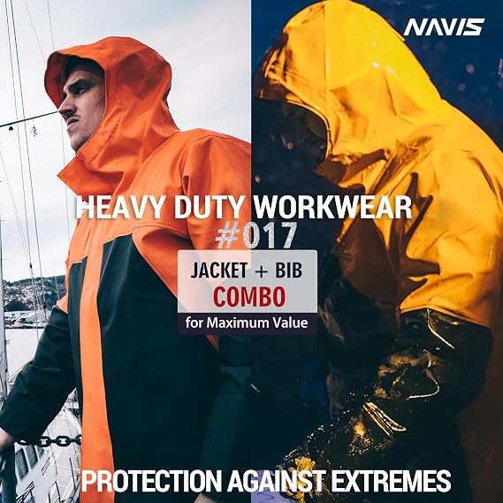 Men's Waterproof Workwear 3-Piece PU PRO Rain Suit