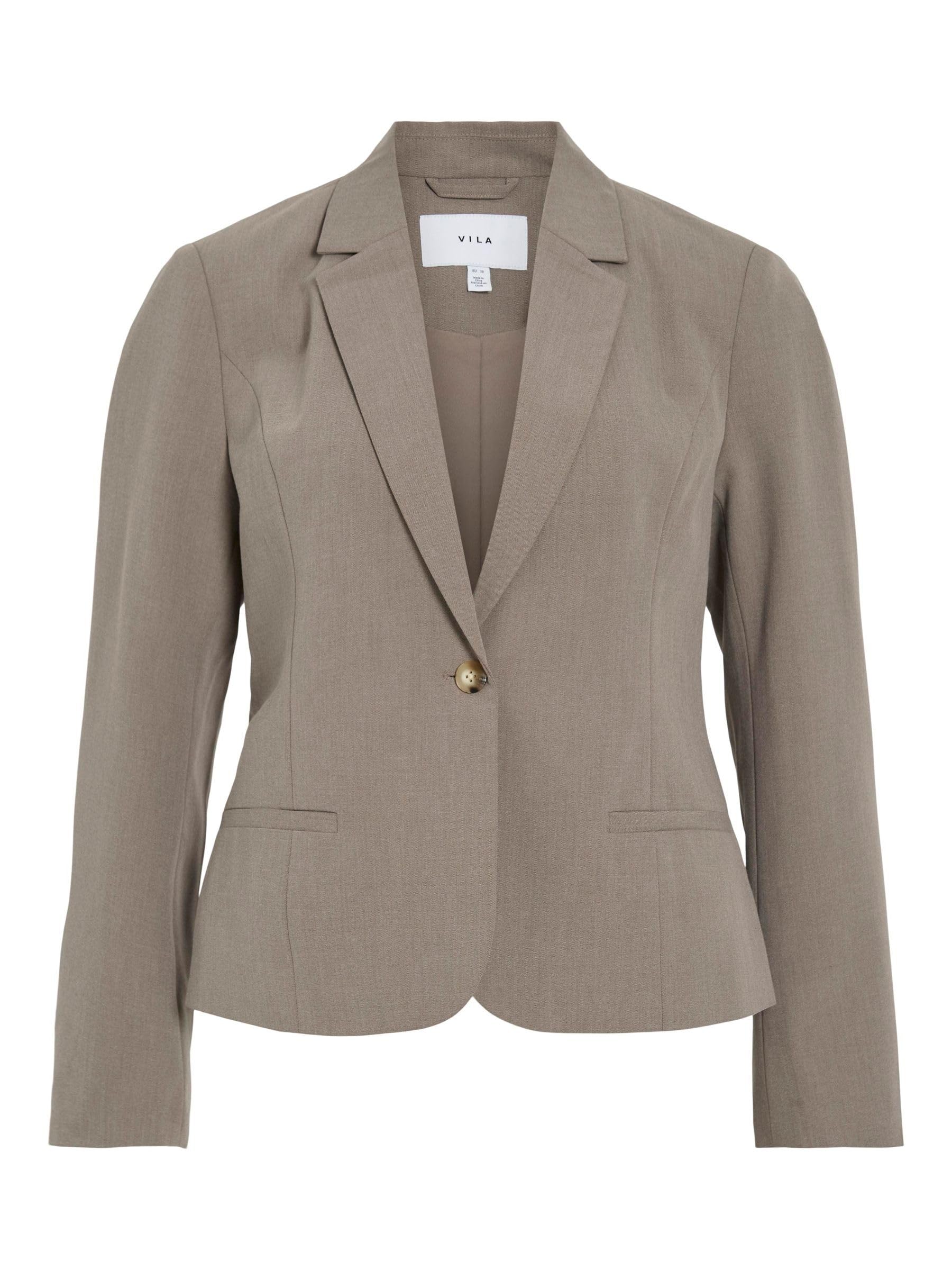 Vila Visiffe Fitted L/S Blazer