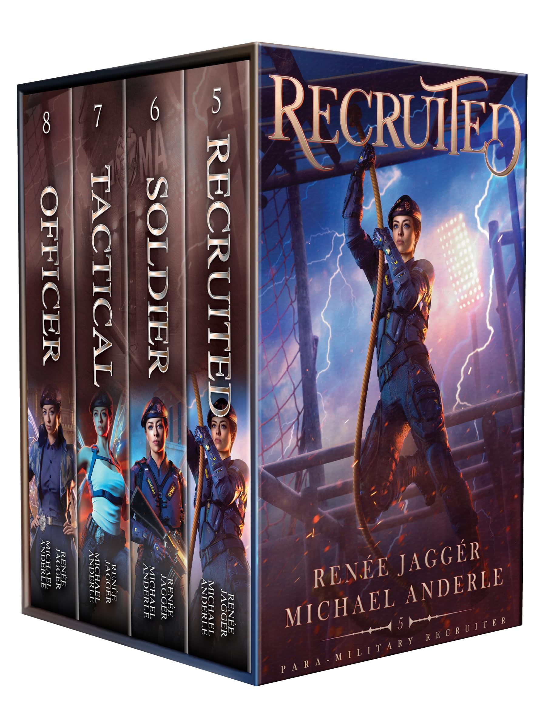 Para-Military Recruiter Boxed Set 2: Books 5-8 (Para-Military Recruiter Boxed Sets)