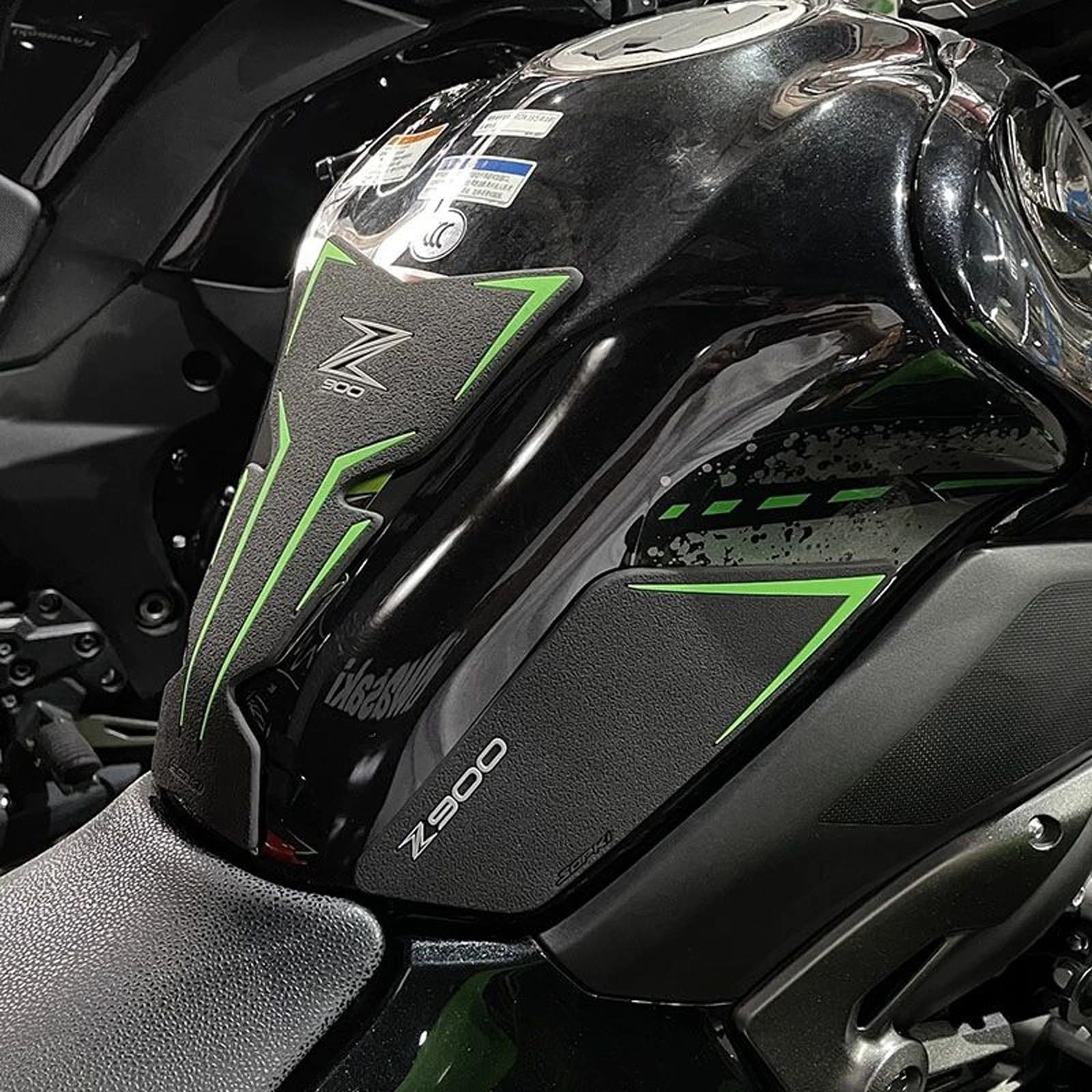 TZMAPU Compatible Kawasaki Z900 GasTank Pad,Motorcycle Tank