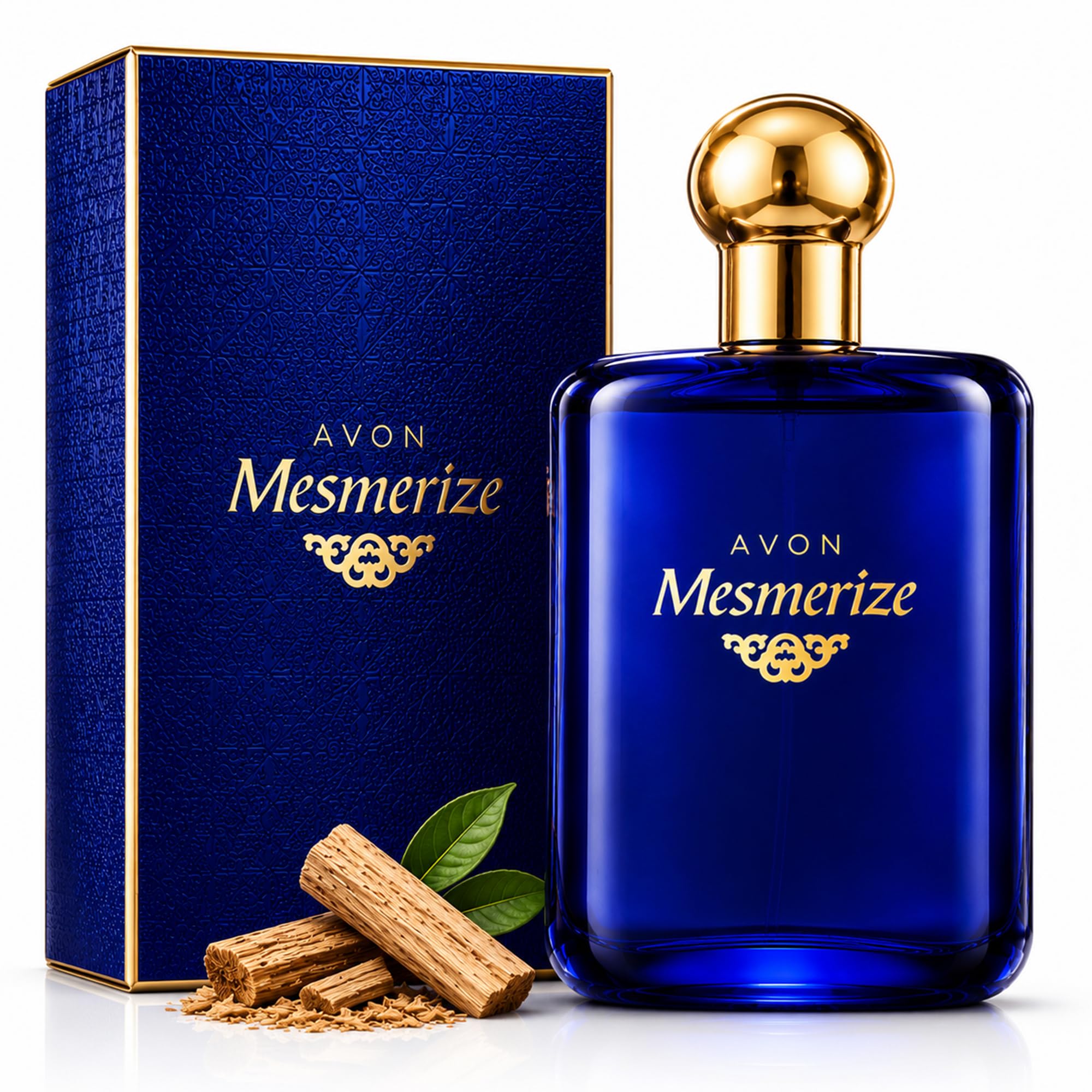AVON Mesmerize Cologne for Men - 3.4 oz | Long-Lasting Cologne for Men with Sandalwood & Warm Amber — Classic Signature Mens Cologne, Everyday Wear & Gifting
