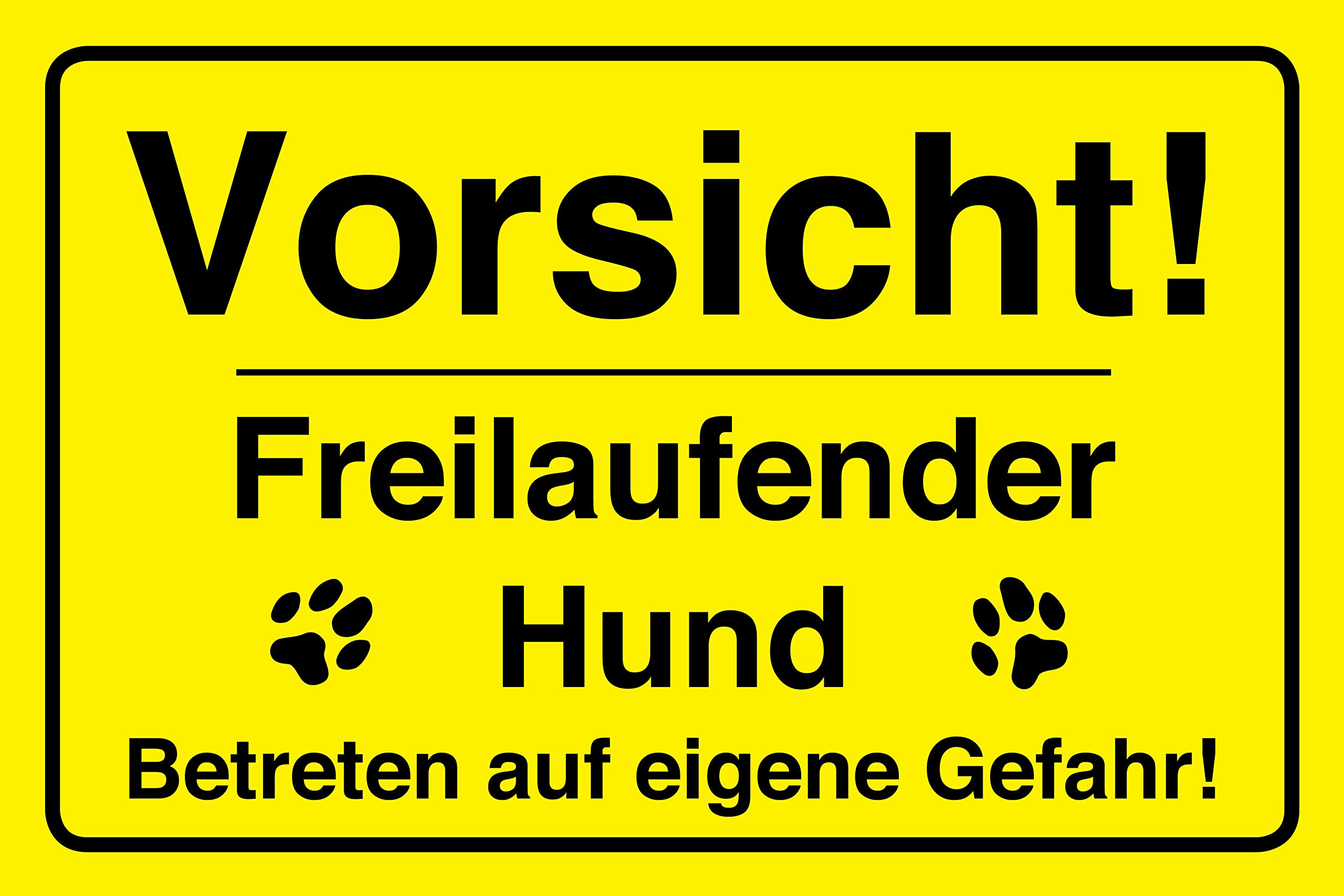 Kit 3 Panneaux “Attention Au Chien Et Au Maître” – PVC Extérieur 20x30 Cm – Signalisation Pour Portail, Maison, Jardin