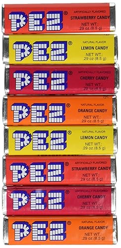 Pez Candy Refill 8Pk Surtido de Frutas, 2.31 oz