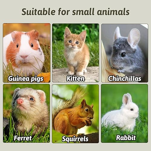 Miniatura 7 de BNOSDM Botella de agua de 25 onzas con relleno superior sin goteo, dispensador de agua para caja de conejos, sin BPA, alimentador de agua