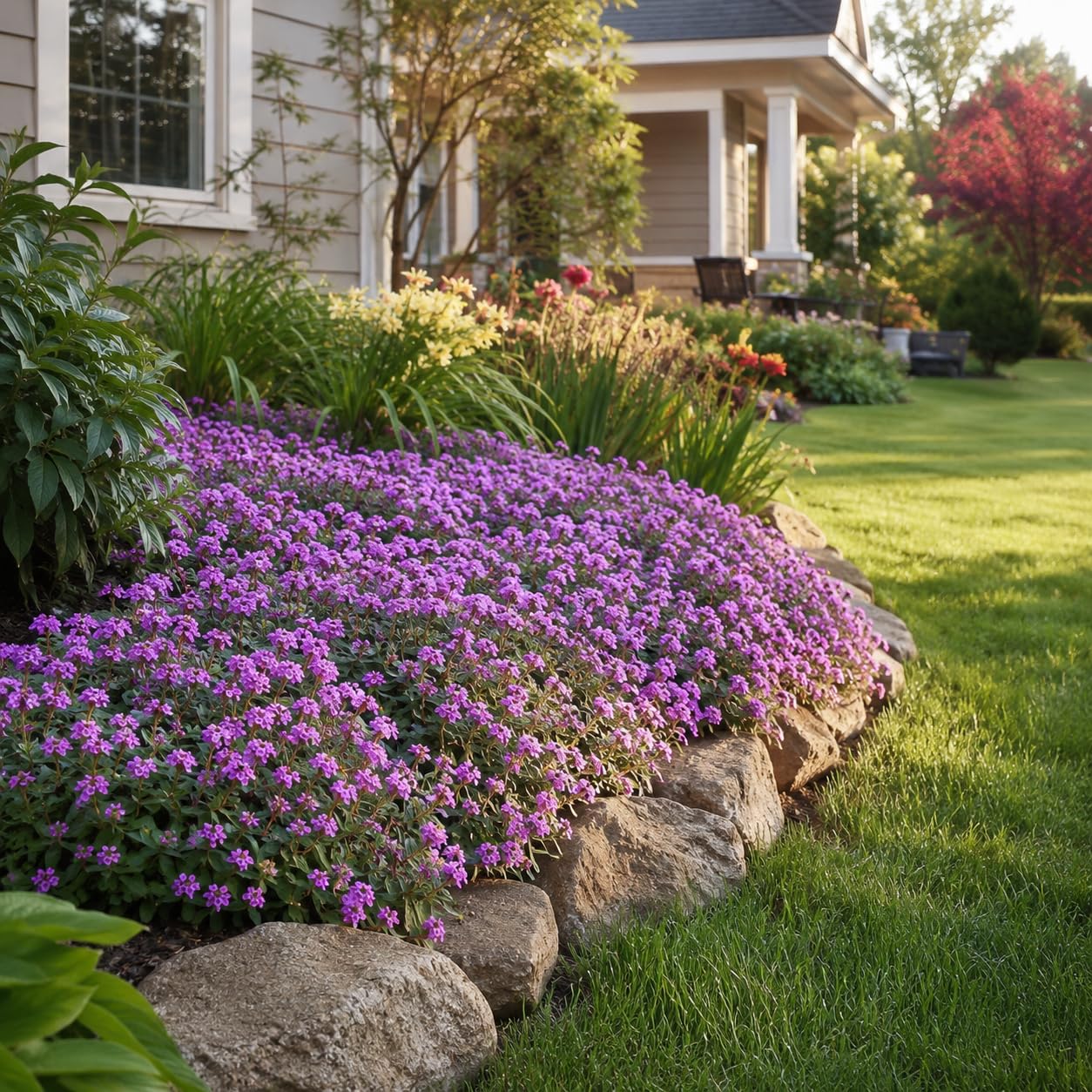 Amazon.com : Lantana Purple | 2 Large Trade Gallon Size Plants
