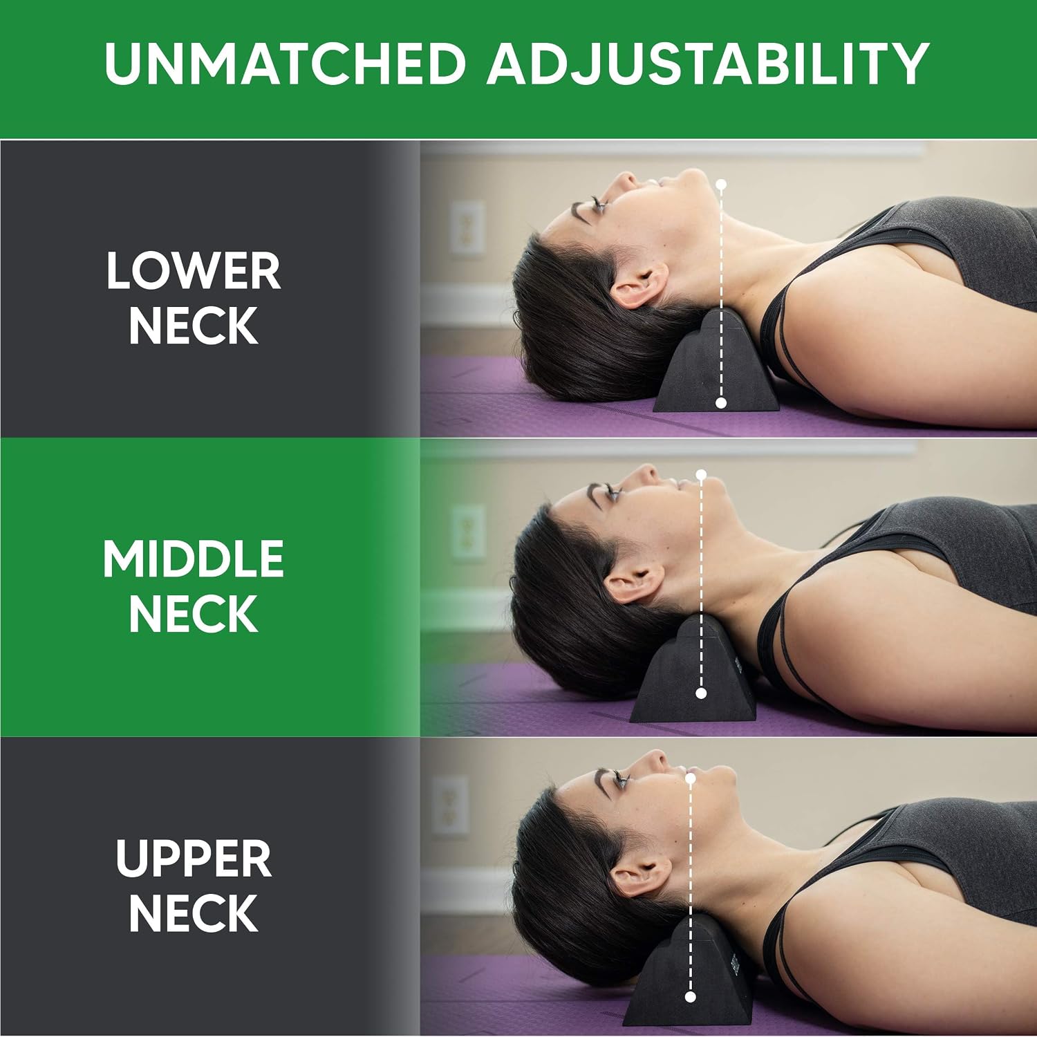 Neck and Shoulder Relaxer, Neck Stretcher Chiropractic Pillows for Pain Relief, Cervical Traction Device for Cervical Spine Alignment