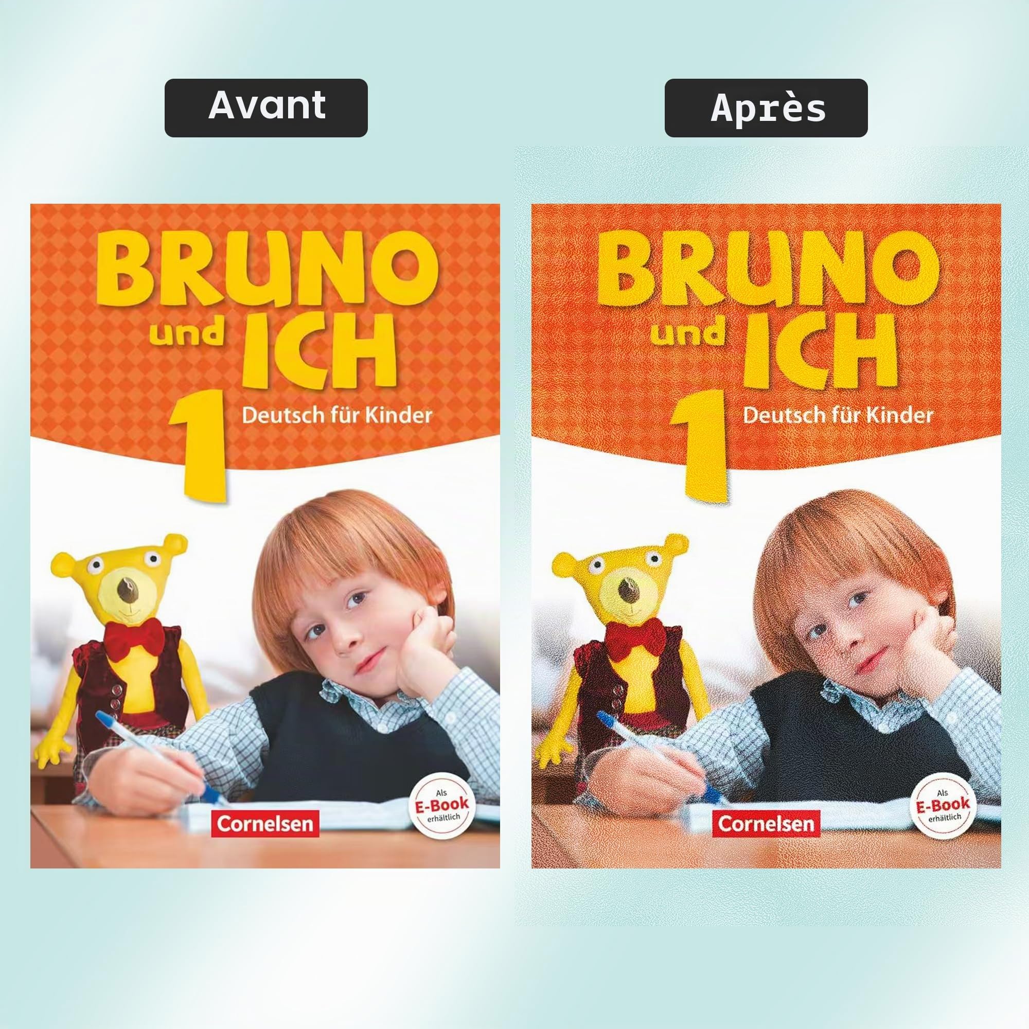 EULANT 10 Pièces Couvertures de Livres Adhésifs Film de Protection Imperméables A4
