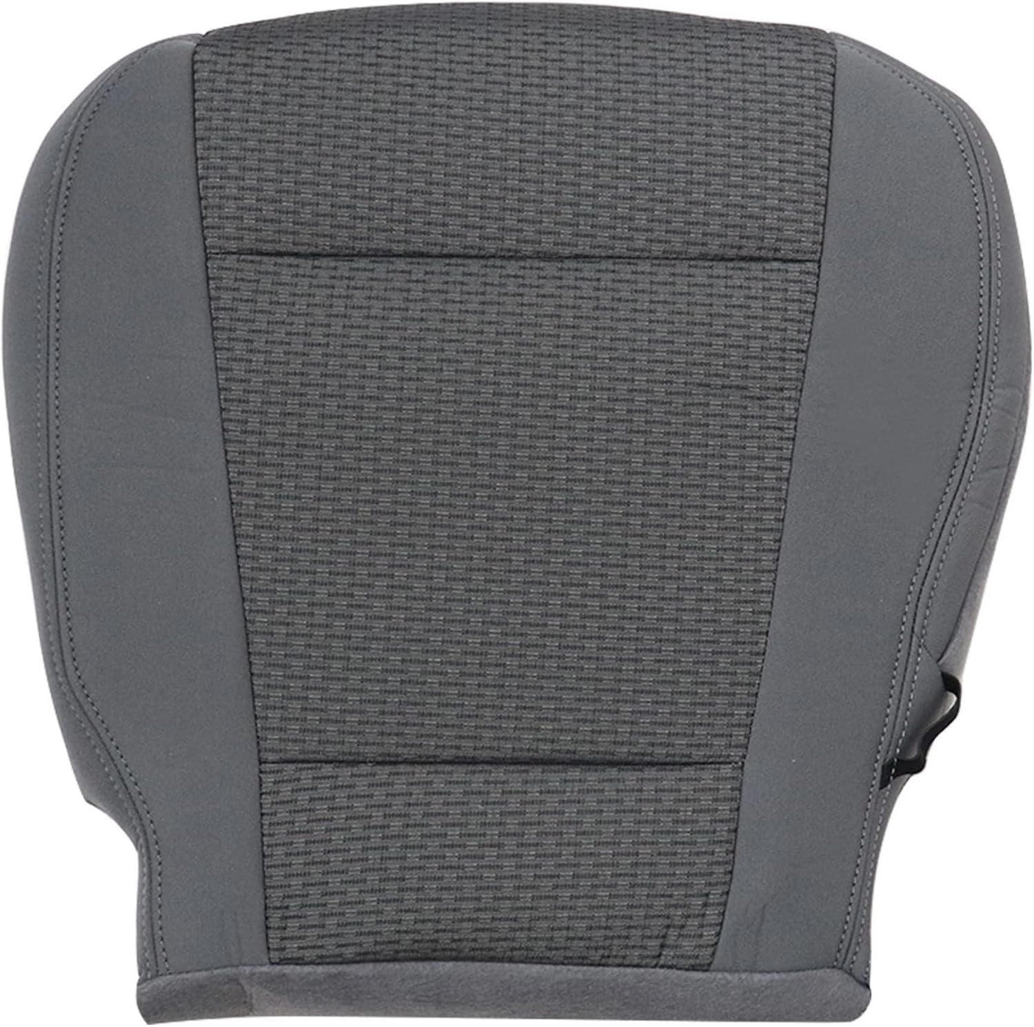 GXARTS Front Driver Side Bottom Lower Replacement Cloth Seat Cover Gray Compatible with Ford F250 F350 F450 F550 XLT 2017 2018 2019 2020 2021 Fit for Ford F150 2015-2020