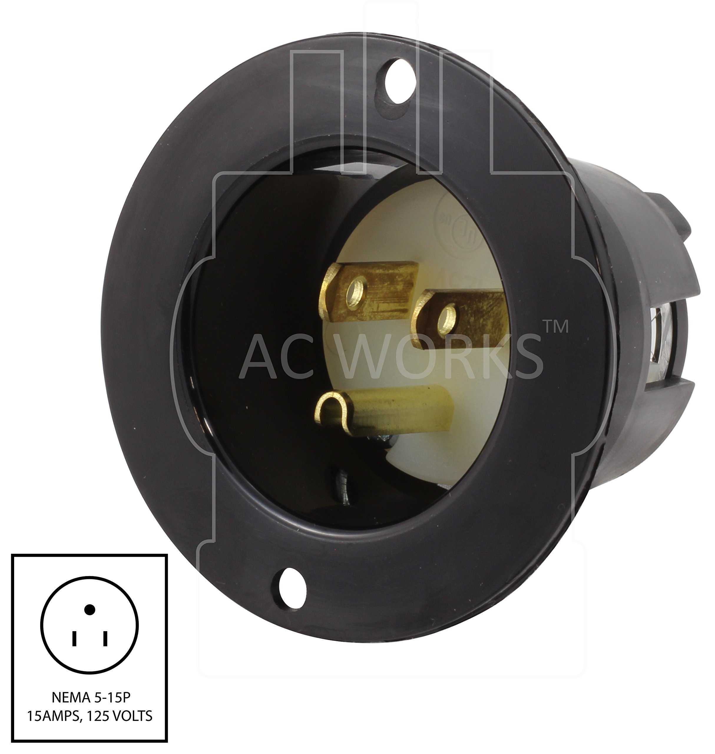 Amazon.com: AC WORKS Super Durable Industrial Grade Power Input