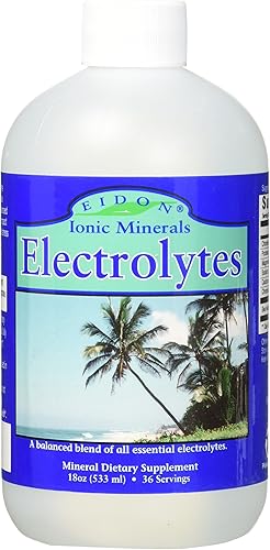 Miniatura 10 de Eidon Ionic Minerals Electrolitos - Gotas de electrolitos líquidos, suplemento mineral iónico para añadir al agua, reponer y equilibrar el