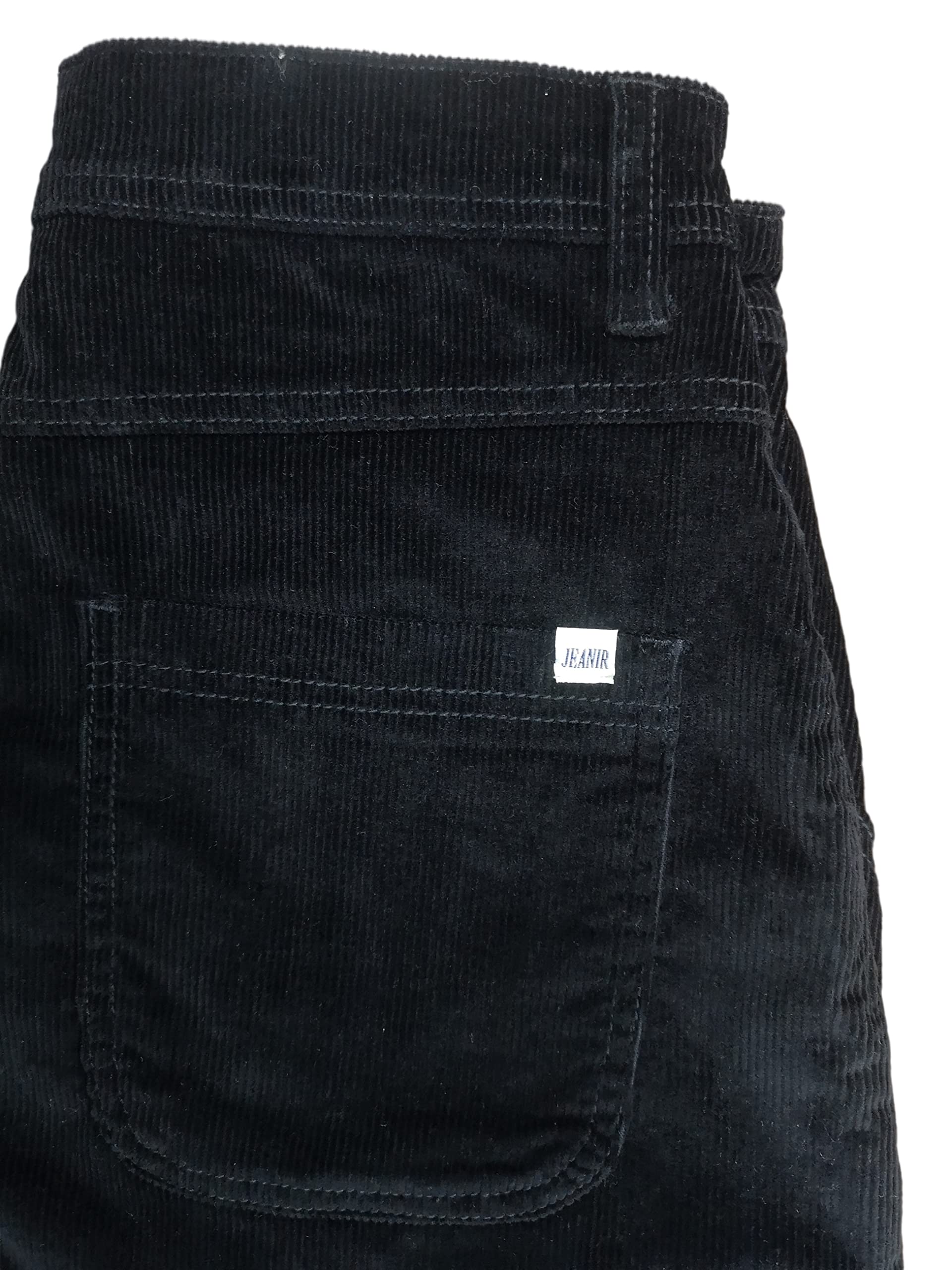 Women's Low Stretch Denim A-Line Skirt 14 Pit Stretch Corduroy Knee Length Mid Skirt Mini Denim Skirt with Pockets…