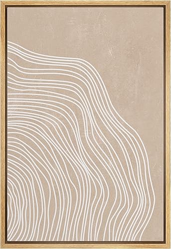 Miniatura 8 de MUDECOR Impresión en Lienzo Enmarcado Arte de Pared Azul Rosa Naranja Geométrico Bauhaus Collage Formas Abstractas Ilustraciones Bellas Artes