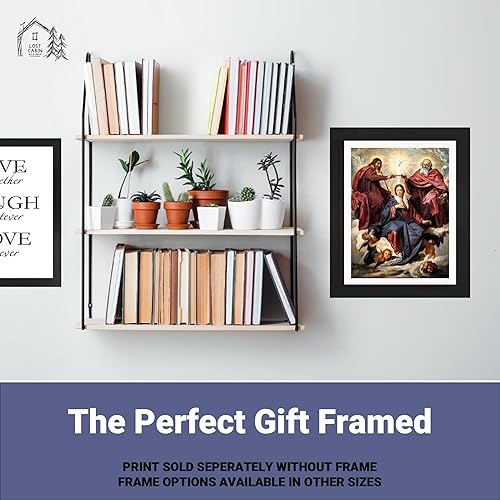 Miniatura 5 de Cabaña perdida coronación de la Virgen por Diego Velazquez  Impresión sin marco  Reproducción de pinturas de obras de arte finas  Póster decorativo