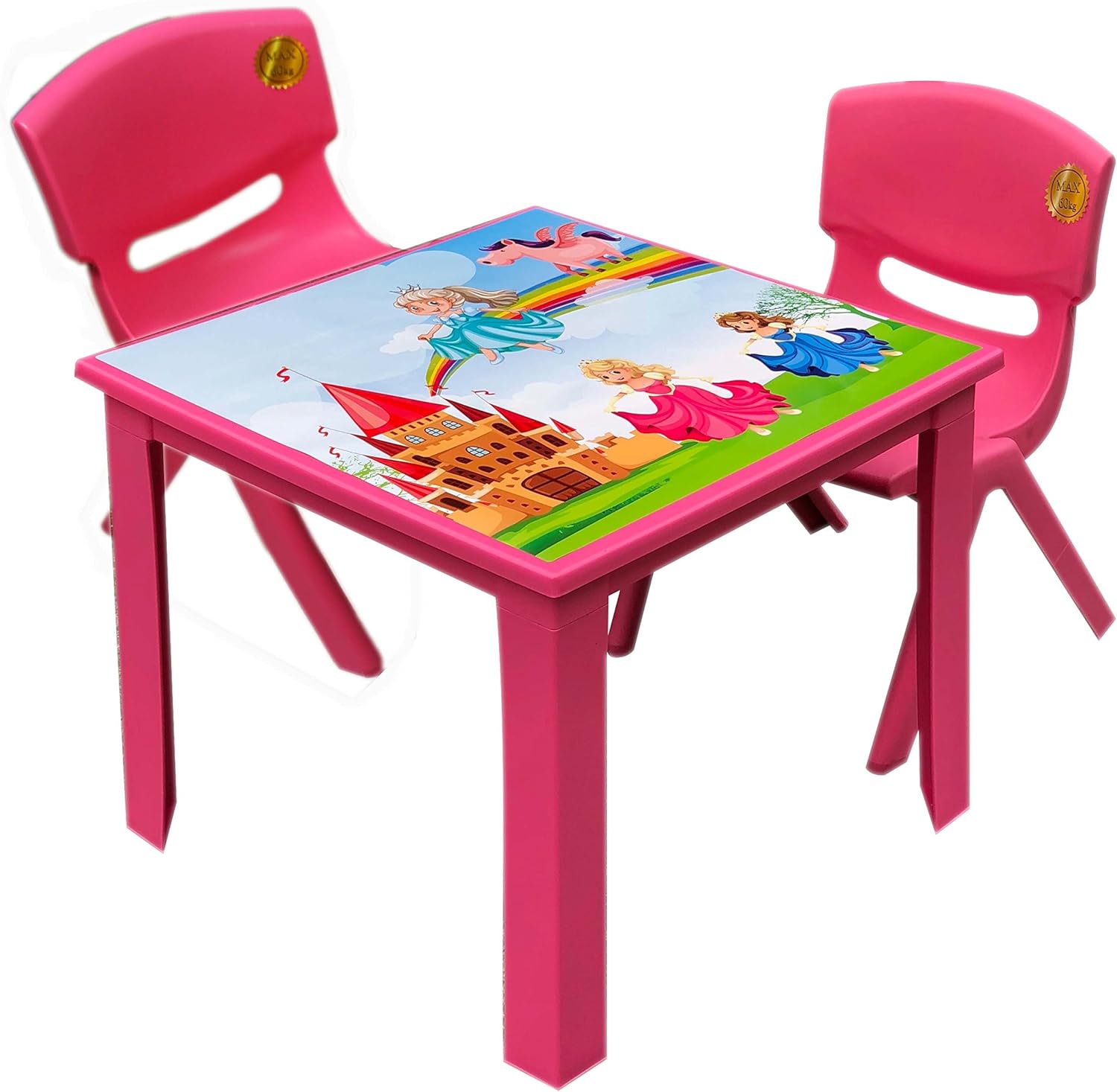 A406 Strong Kids children Table and Chairs set for Study Garden Indoor