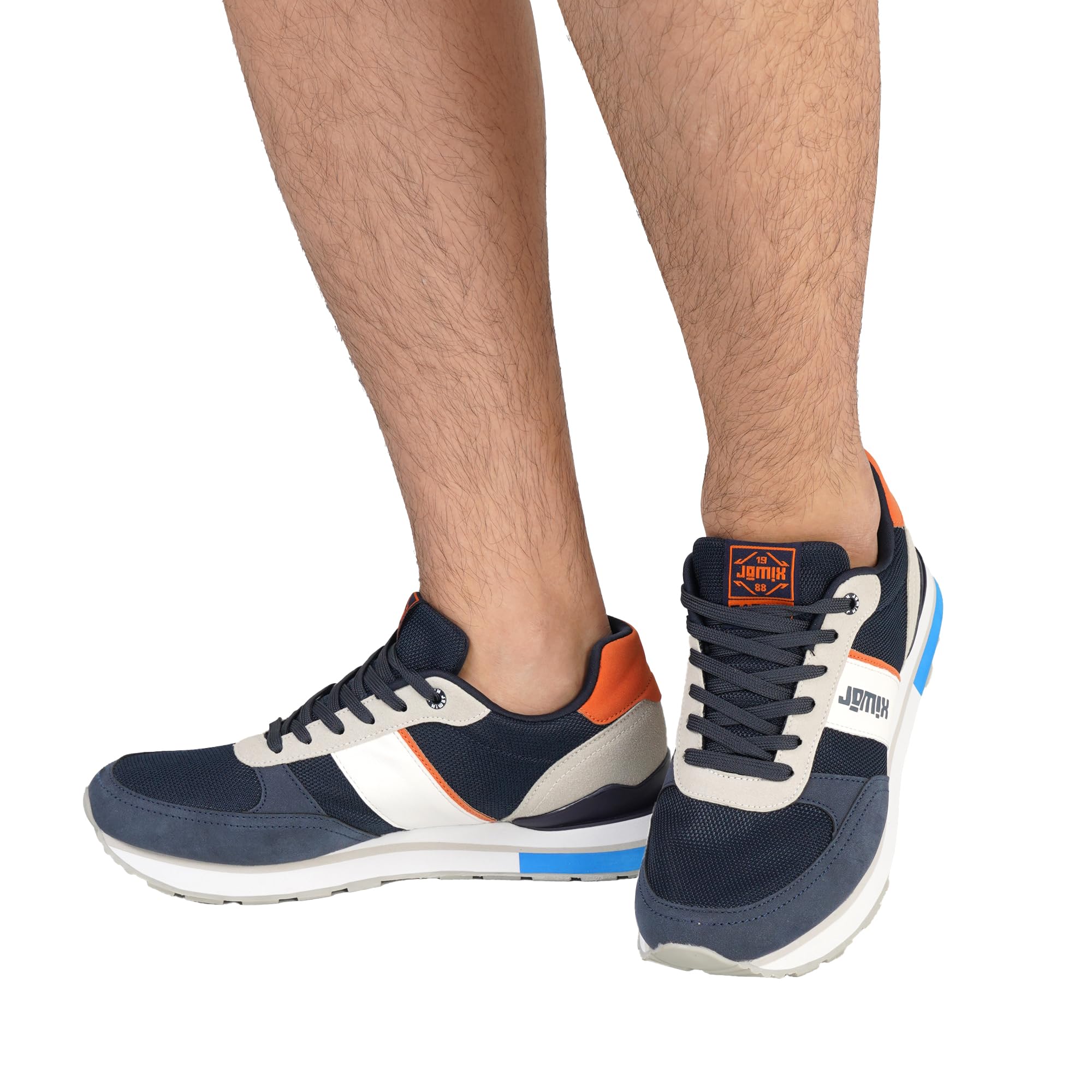 JOMIX Zapatillas deportivas para hombre, cómodas y ligeras, zapatillas informales, deportivas, fitness, running, jogging, MOS260312