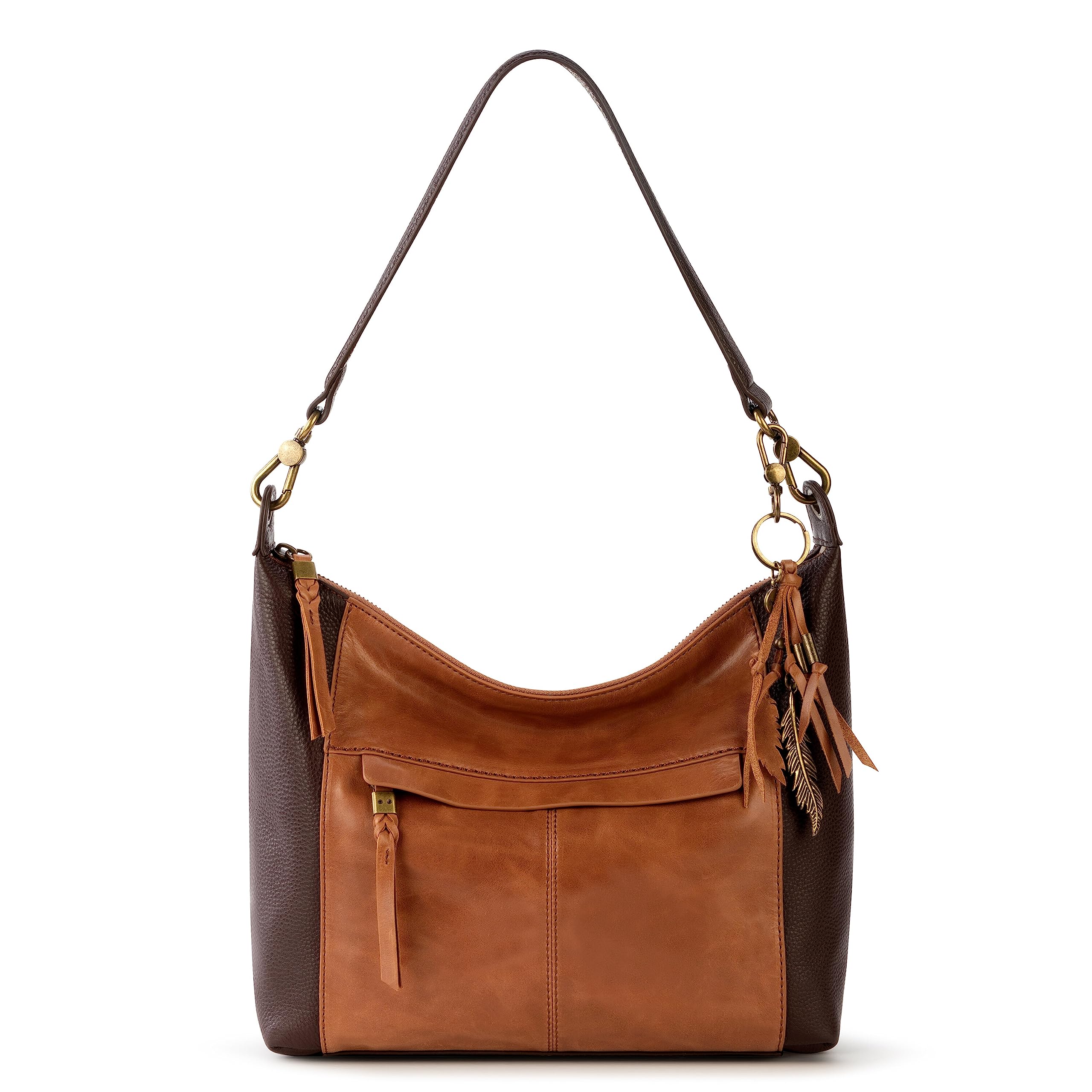 The Sak Alameda Hobo Bag - Premium Large Leather Women's Handbag for Everyday & Travel - Durable Purse With Zipper Pocket